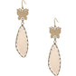 Fashion Butterfly Clear Stone Dangle Earring