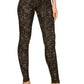 Multi Print, Full Length, High Waisted Leggings In A Fitted Style With An Elastic Waistband