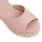 Wedge Sandals Women Summer Shoes Fashion Knitted Platform Gladiator Flip Flops Casual White Pink Party Shoe Female Large Size 45