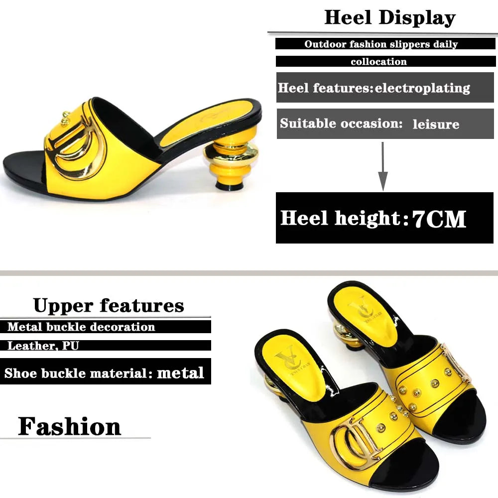 New Italian High Heels Autumn Slipper for Wedding 2022 Sexy Platform Pumps Italian In Women High Quality African Wedding Shoes