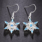 Jewelry Two Color Jeweled Earrings