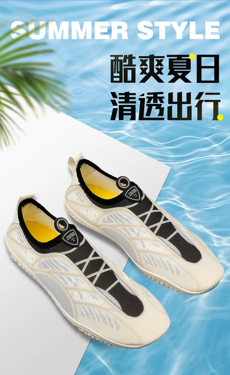 Summer Barefoot Shoes Unisex Five Finger Aqua Shoes Water Shoe High Quality Beach Sandal Women Breathable  Sports Wading Slipper