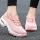 Women Casual Shoes Yellow Walk Shoes Arch Support Casual Sneakers Air Cushion Sport Running Shoes Breathable Autumn Sock Sneaker