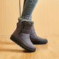 Waterproof Winter Boots for Women 2024 New Faux Fur Long Plush Snow Boots Woman Platform Ankle Boots Warm Cotton Couples Shoes