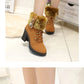 Suede Women Boots Winter Designer High Heels Shoes for Women 2024 New Short Plush High Platform Ankle Boots Elegant Botas Mujer