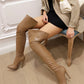 New Sexy Stiletto High Heels Over The Knee Long Boots Women Thigh High Boots Night-club Dancing Fetish Shoes Lady Big Size 45 46