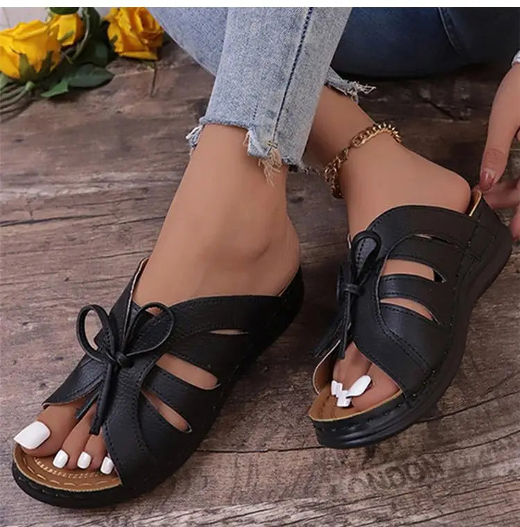 Summer Sandals Women Shoes Outdoor Sandals Ladies Slides Ladies Shoes Wedge Sandals For Women Elegant Footwear Female Slipper