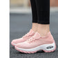 Women Casual Shoes Yellow Walk Shoes Arch Support Casual Sneakers Air Cushion Sport Running Shoes Breathable Autumn Sock Sneaker