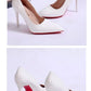 Plus Size Women Shoes Pointed Toe Pumps Patent Leather Dress High Heels Shoes Wedding Heeled Shoes Zapatos Mujer Women's Pumps