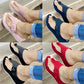 PU Summer Modern Slippers 2023 High Quality Low Heel Women's Shoes Flat with Adult Solid Buckle Concise Women's Slippers