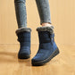 Waterproof Winter Boots for Women 2024 New Faux Fur Long Plush Snow Boots Woman Platform Ankle Boots Warm Cotton Couples Shoes