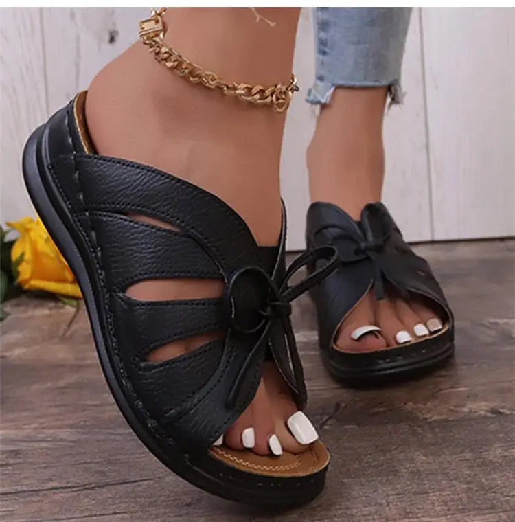 Summer Sandals Women Shoes Outdoor Sandals Ladies Slides Ladies Shoes Wedge Sandals For Women Elegant Footwear Female Slipper