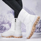 High-top Plus Velvet Women's Snow Boots Comfortable Non-slip Women Cotton Shoes Outdoor Waterproof Boots Warm Women Sports Shoes