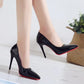 Plus Size Women Shoes Pointed Toe Pumps Patent Leather Dress High Heels Shoes Wedding Heeled Shoes Zapatos Mujer Women's Pumps