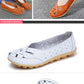 New Women Sandals Fashion Soft Sole Flat Heel Women Hollow Flat Shoes Woman Genuine Leather Shoes Female Casual 2023