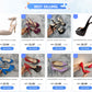 LOSLANDIFEN Summer Ankle Strap Sandal 12cm Women Pumps Sexy Peep Toe Square High Heels Woman Shoes Flock Platform Wedding Shoes