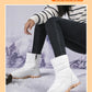 High-top Plus Velvet Women's Snow Boots Comfortable Non-slip Women Cotton Shoes Outdoor Waterproof Boots Warm Women Sports Shoes