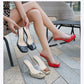 2023Transparent PVC Slippers Crystal Cup high-heeled Sexy Casual Shoes Plus Size  Women Open Toe Transparent Slippers