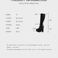 Arden Furtado 2024 New black platform knee high boots fashion Pointed toe skinny calf knee high boots Side zipper Riding boots