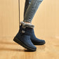 Waterproof Winter Boots for Women 2024 New Faux Fur Long Plush Snow Boots Woman Platform Ankle Boots Warm Cotton Couples Shoes