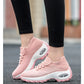 Women Casual Shoes Yellow Walk Shoes Arch Support Casual Sneakers Air Cushion Sport Running Shoes Breathable Autumn Sock Sneaker