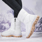 High-top Plus Velvet Women's Snow Boots Comfortable Non-slip Women Cotton Shoes Outdoor Waterproof Boots Warm Women Sports Shoes