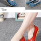 New Women Sandals Fashion Soft Sole Flat Heel Women Hollow Flat Shoes Woman Genuine Leather Shoes Female Casual 2023