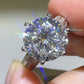 5 Carat Moissanite 925 Sterling Silver Ring