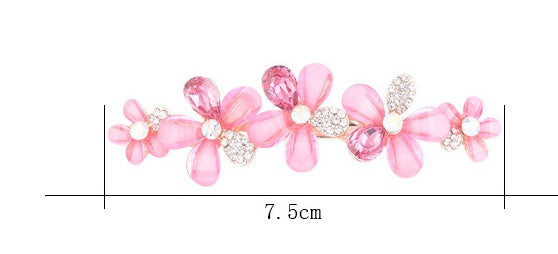 Korean Alloy Rhinestone Butterfly Hairpin Jewelry