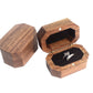 Retro Black Walnut Wooden Jewelry Box Jewelry Storage Box