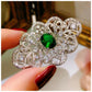 Zircon Inlaid Korean Style Delicate Jewelry Women's Brooch