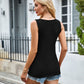 Scoop Neck Wide Strap Tank