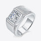 So Charmed 1 Carat Moissanite Ring