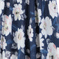 Full Size Floral Tie-Waist Skirt