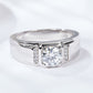 From The Heart 1 Carat Moissanite Ring