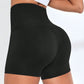 High Waist Active Shorts