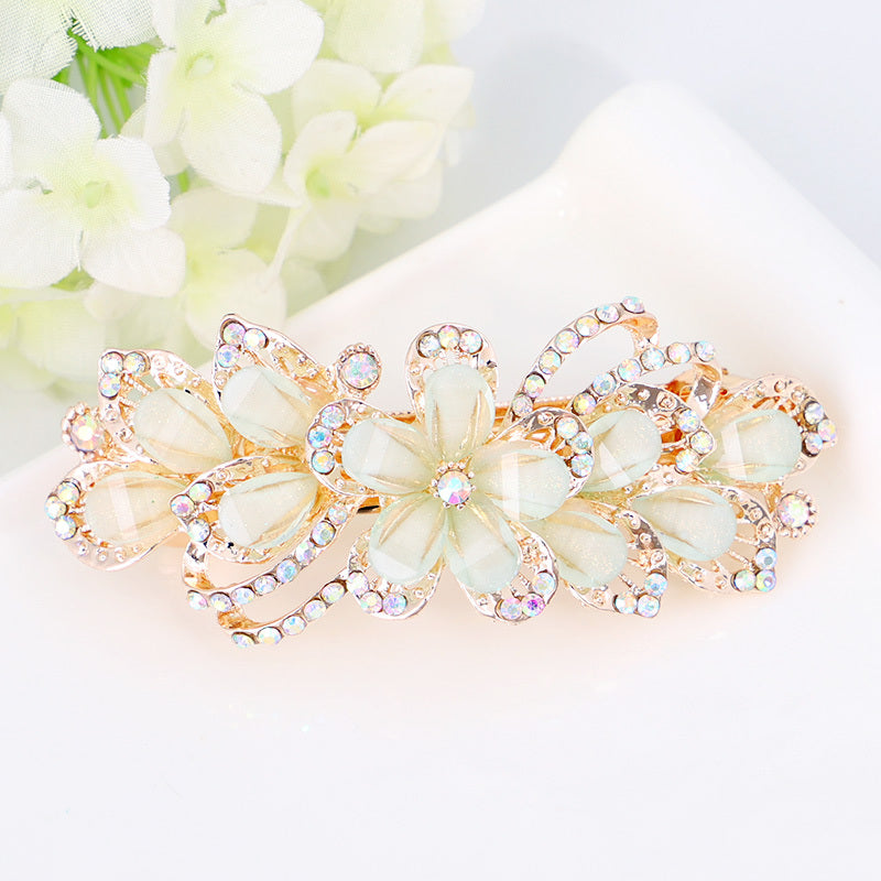 Korean Alloy Rhinestone Butterfly Hairpin Jewelry