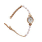 Natural Freshwater Pearl Watch Bracelet Strap Exquisite Quartz Women's Watch