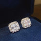 2 Carat Moissanite 925 Sterling Silver Stud Earrings