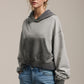 Basic Bae Kangaroo Pocket Long Sleeve Cropped Hoodie