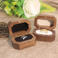 Retro Black Walnut Wooden Jewelry Box Jewelry Storage Box