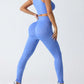 Round Neck Tank and High Waist Leggings Active Set