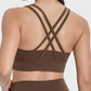 Millennia Crisscross Scoop Neck Active Tank