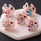 Butterfly Clasp Hair Jewelry Hairpin